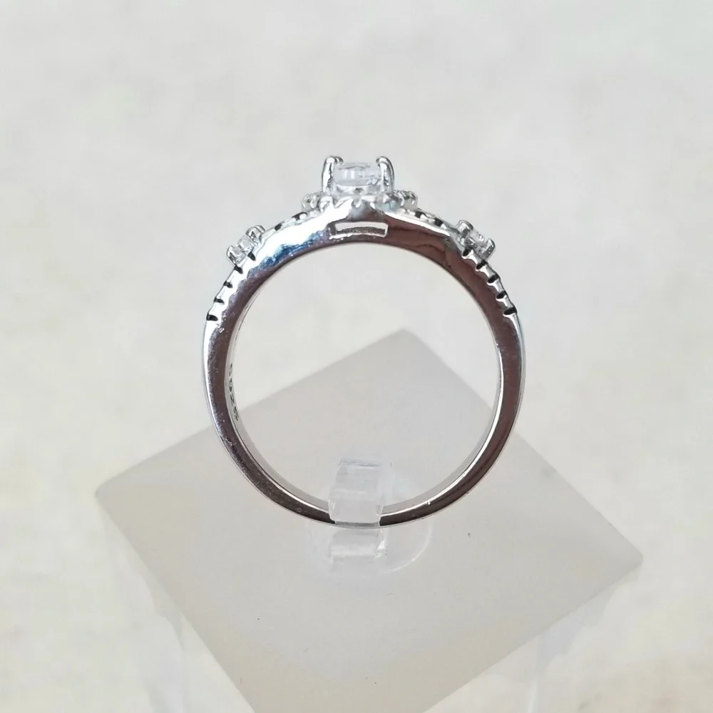 Antique Style Black Spinel Ring - Picture 4 of 7